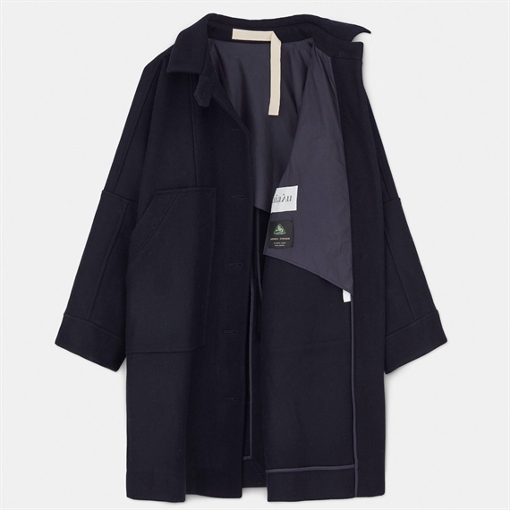 Aiayu Jada Coat Loden, Navy